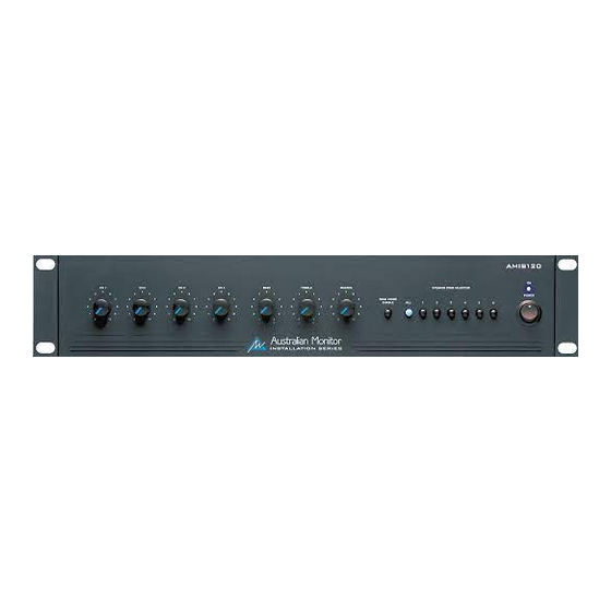 AUSTRALIAN MONITOR AMIS 120 Specifications