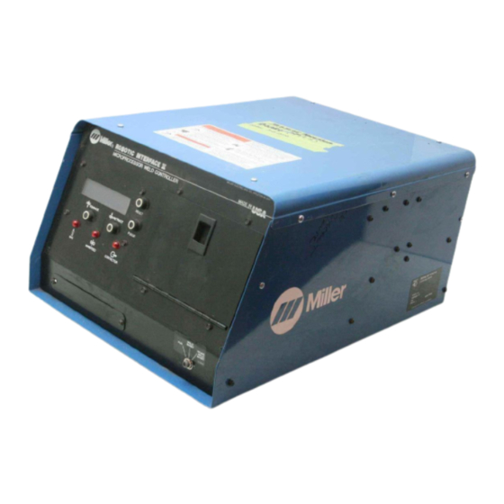 Miller Robotic Interface II Owner's Manual