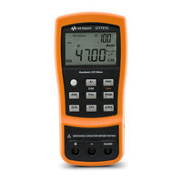 Keysight U1733C Quick Start Manual