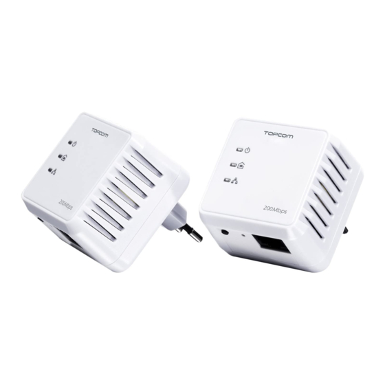 Topcom POWERLAN 6420 MINI Quick Installation Manual