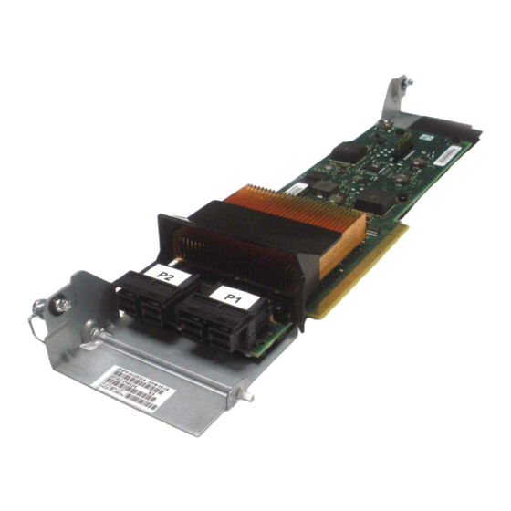 IBM PCIe3 x8 SAS RAID internal adapter 6 Gb Manuals