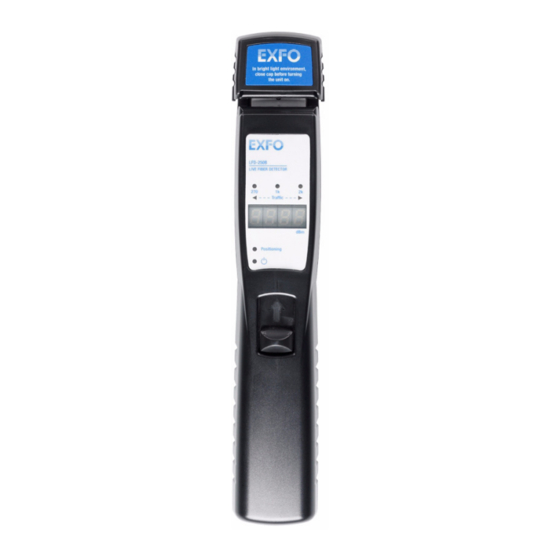 EXFO TG-300B User Manual