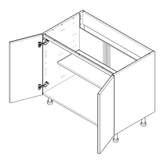 Wren Kitchens BASE UNIT 600 Assembly Manual