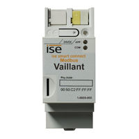 ISE smart connect Modbus Vaillant Product Manual