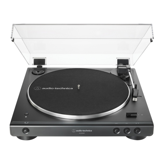 Audio Technica AT-LP60XBT-USB-BK Manuals