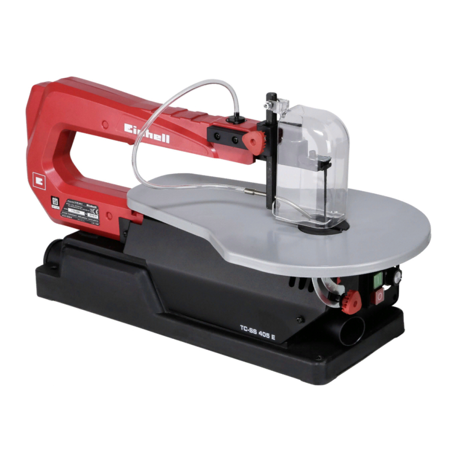 EINHELL TCSS 405 E OPERATING INSTRUCTIONS MANUAL Pdf Download ManualsLib