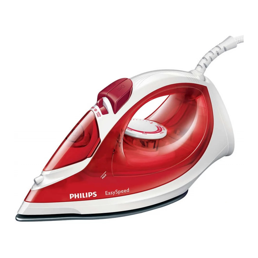 Philips EasySpeed GC1017-GC1029 series Manual | ManualsLib