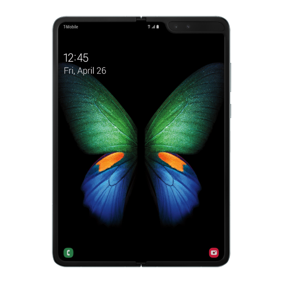 Samsung TMobile Galaxy Fold Quick Start Guide ManualsLib