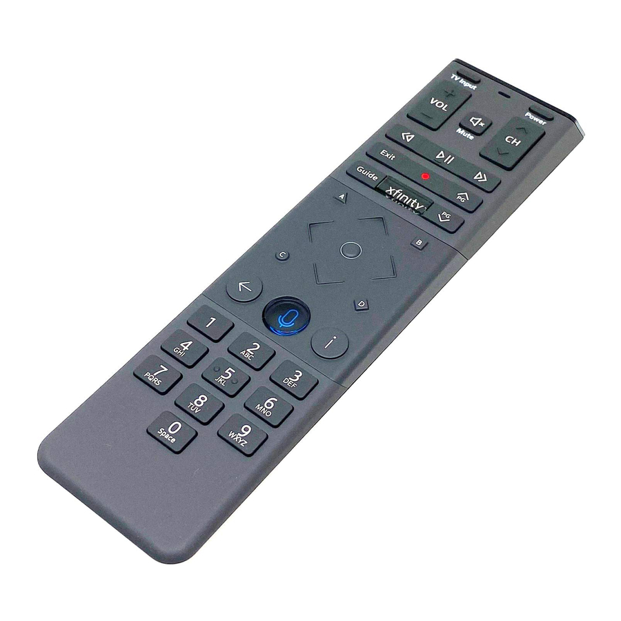 Xfinity Voice Remote Manual | ManualsLib