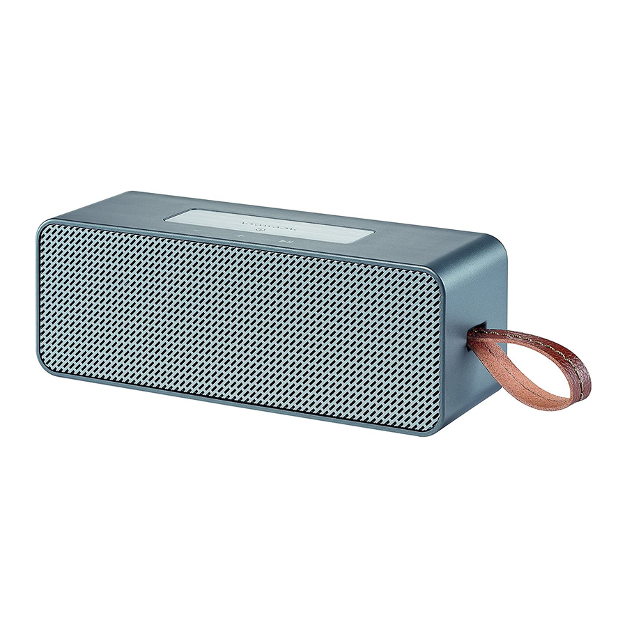 Grundig GSB 720 - Portable Bluetooth Speaker Quick Start Guide | ManualsLib
