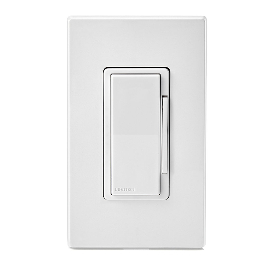 Leviton Decora Smart, D26HD WiFi Dimmer Manual ManualsLib