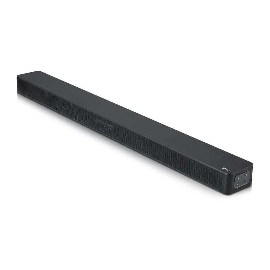 Lg Skm5y - Wireless Sound Bar Simple Manual 