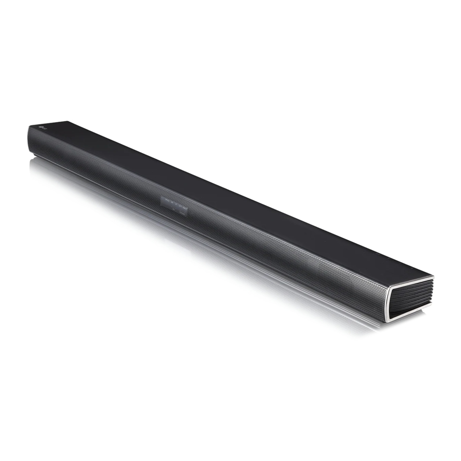 LG SJ4 - Wireless Sound Bar Simple Manual | ManualsLib