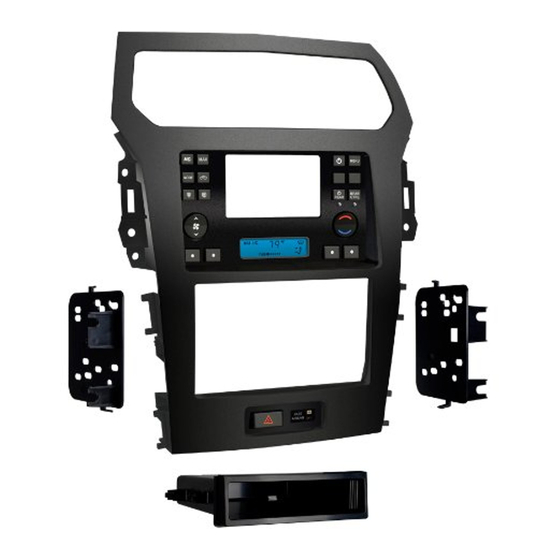 METRA ELECTRONICS 995828CH INSTALLATION INSTRUCTIONS MANUAL Pdf