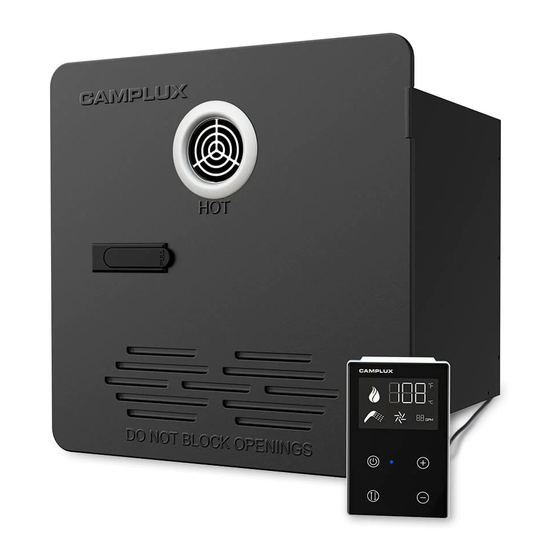 CAMPLUX RS264 INSTRUCTIONS FOR INSTALLATION AND USE MANUAL Pdf Download