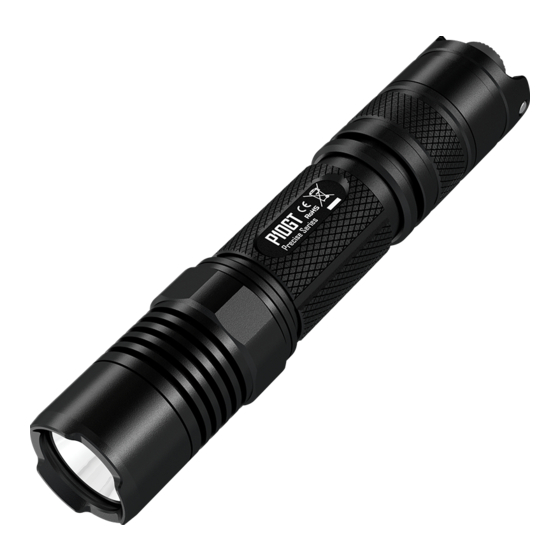Nitecore P10GT - 900 Lumen Long Throw Tactical Flashlight Manual