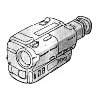 Sony Handycam CCD-TR73 Operation Manual