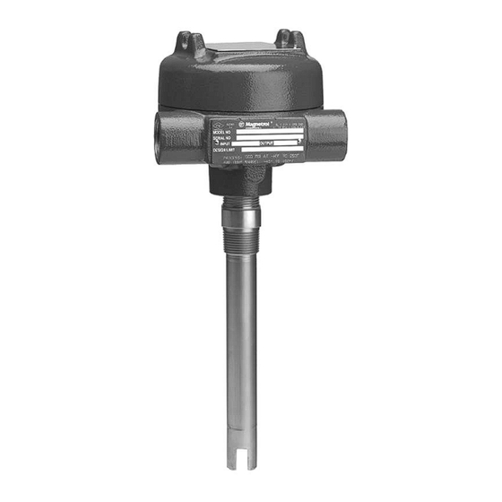 Ametek MAGNETROL ECHOTEL 910 Installation And Operating Manual