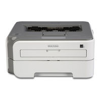 Ricoh Aficio SP 1210N User Manual