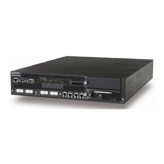 McAfee M3050 - Network Security Platform Installation Manual