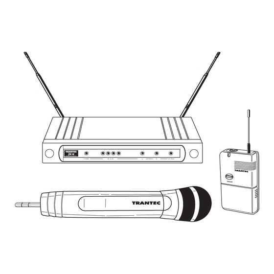 Trantec S4.16 Operating Manual