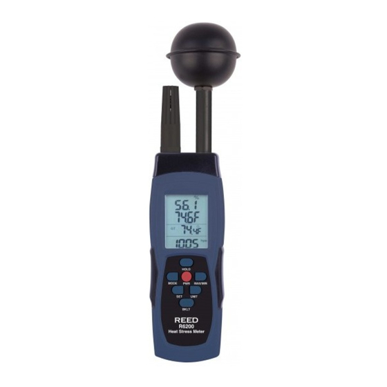 REED R6200 Instruction Manuals