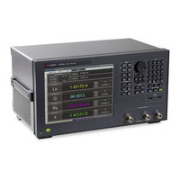 Keysight Technologies E4982A Installation Manual