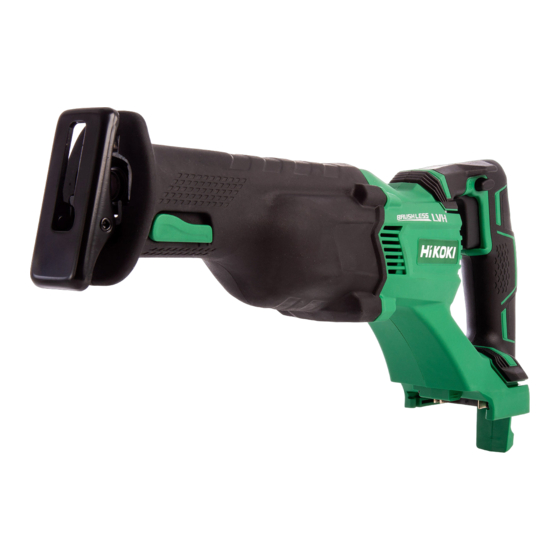 Hitachi CR 18DBL Handling Instructions Manual