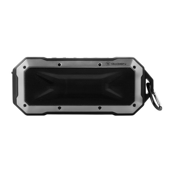 Gogen BS 248 B User Manual