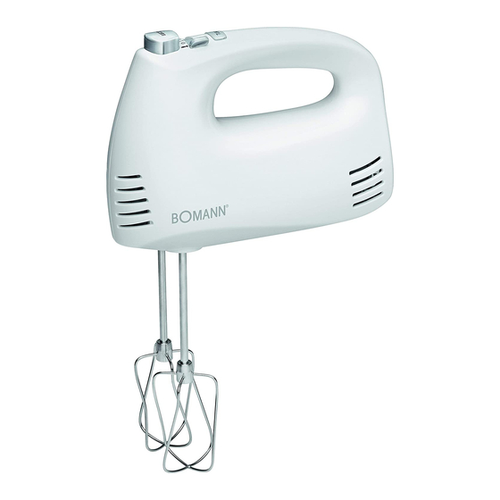 BOMANN HM 381 CB Instruction Manual