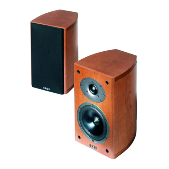 Acoustic Energy Aelite One Owner's Manual