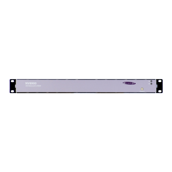 Belden Grass Valley NV8900 User Manual