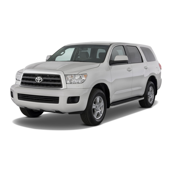 Toyota Sequoia 2008 Manual