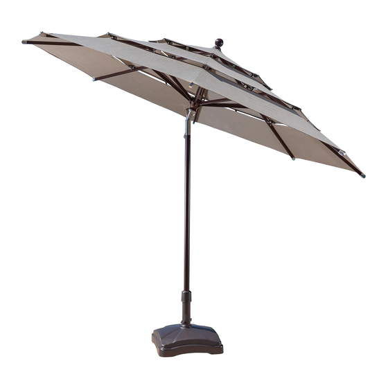 Proshade UMBRELLA Assembly Instructions