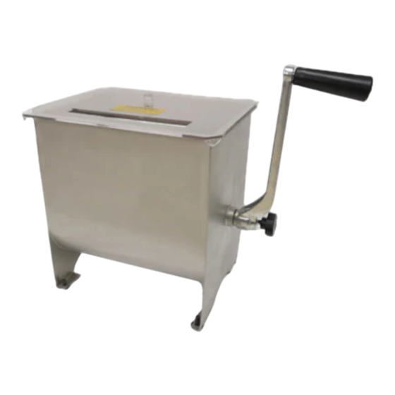 Omcan MM-CN-0020 Instruction Manual