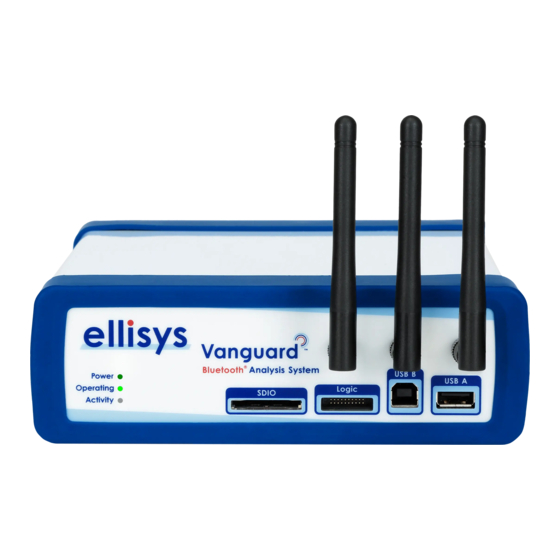 ELLISYS VANGUARD USER MANUAL Pdf Download ManualsLib