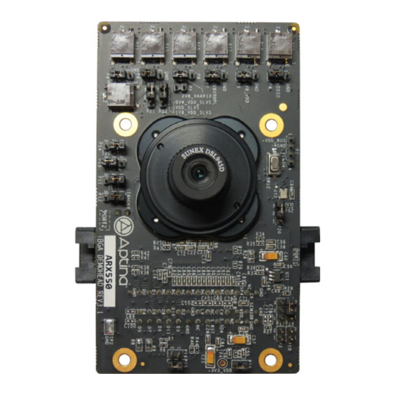 ON Semiconductor ARX550AT2C00XPEAH-GEVB User Manual