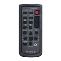 Sony RMT-DSLR2 User Manual