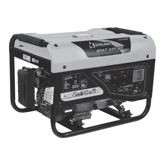 Garland BOLT 325 QG Instruction Manual