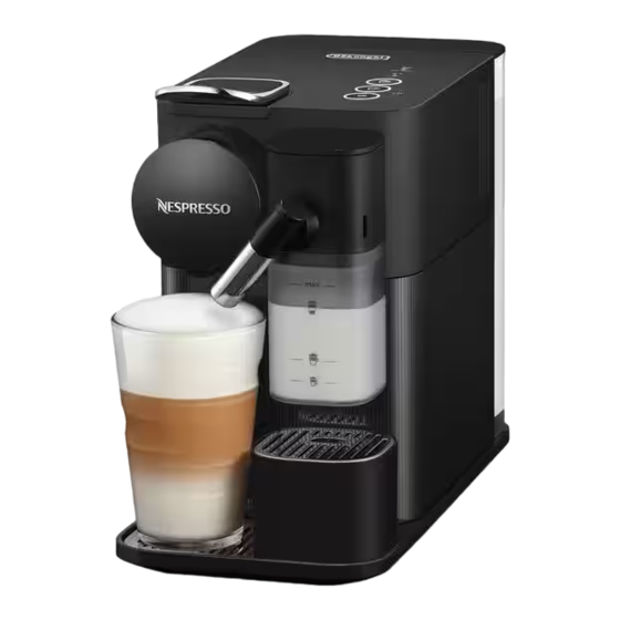 Nespresso DeLonghi LATTISSIMA ONE User Manual