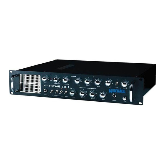 Warwick X-TREME 10.1 Specifications