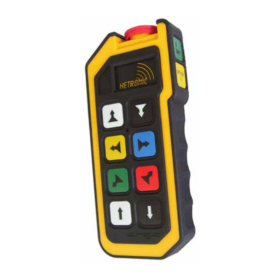 HETRONIC ERGO F 2.4 GHZ Operating Instructions Manual