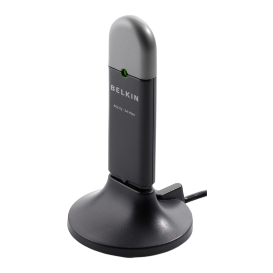 Belkin F5D7050_v3 User Manual
