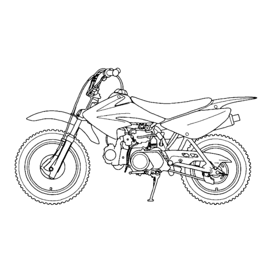 Honda CRF70F Owner's Manual