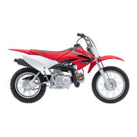 HONDA 2007 CRF70F Owner's Manual