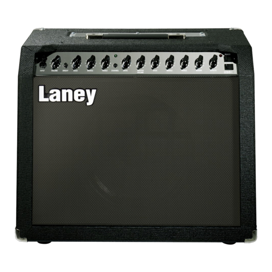 Laney LC50-II Tube Combo Amp Manuals