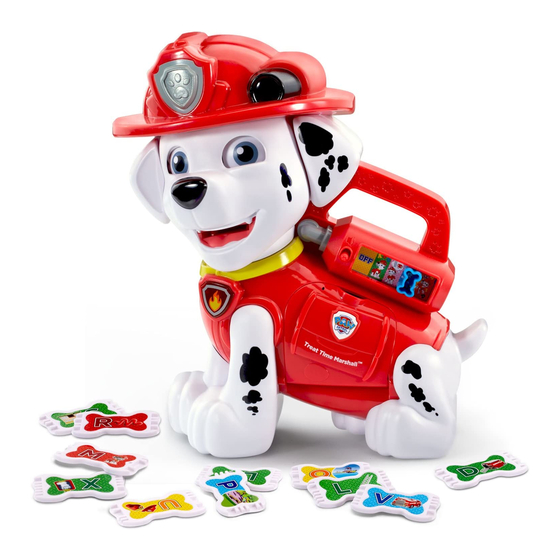 VTech Treat Time Marshall User Manual