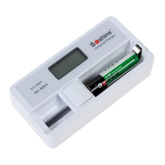 Soshine SC-S7 Quick Start Manual