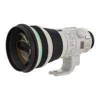 Canon EF 400mm f/4 DO IS USM Instruction