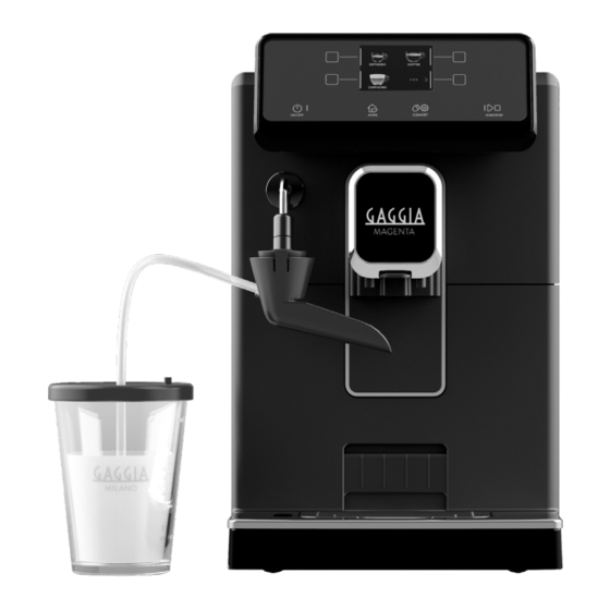 Gaggia Milano MAGENTA Operating Instructions Manual